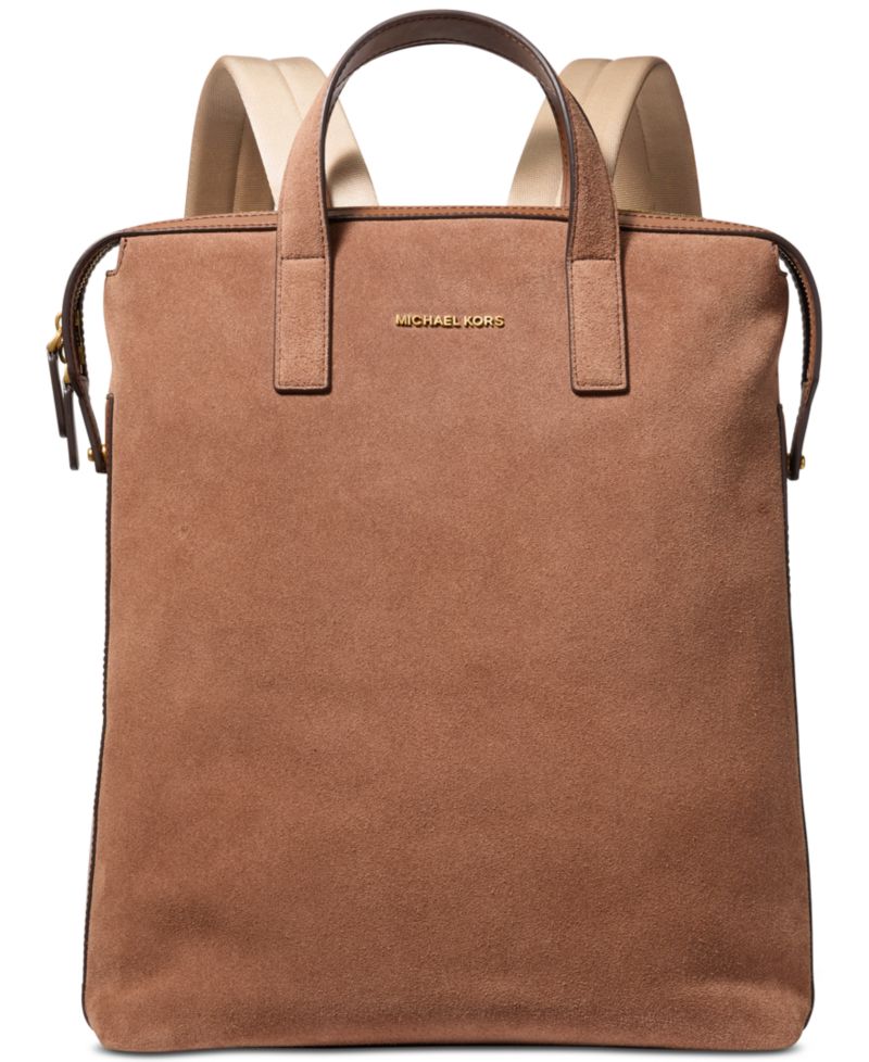 Men's Nicholas Work Laptop Suede Tote