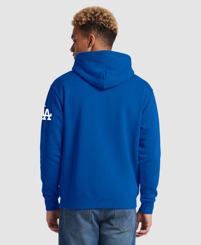 Men's Los Angeles Dodgers Volume Fleece Classic-Fit Hoodie