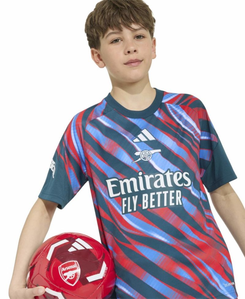 Big Boys and Girls Green Arsenal 2026/27 Pre-Match Home Training Jersey
