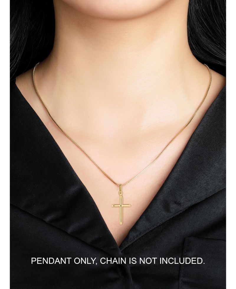 Cross Pendant in 14K Gold