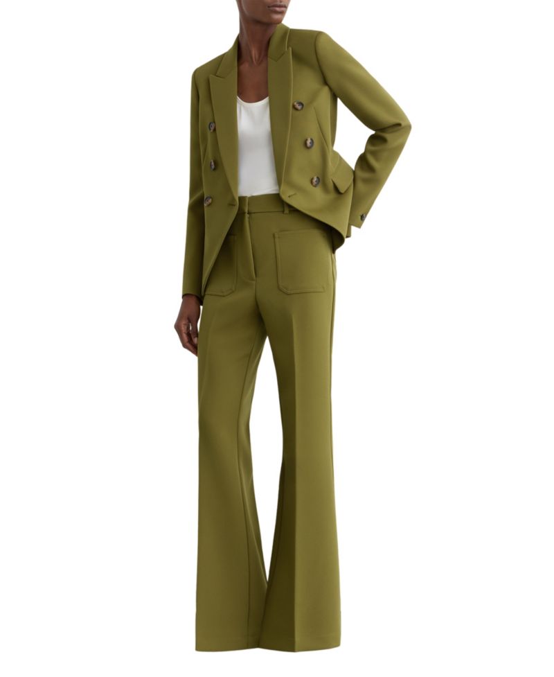 Women's Priya Twill High-Rise Flared Pants