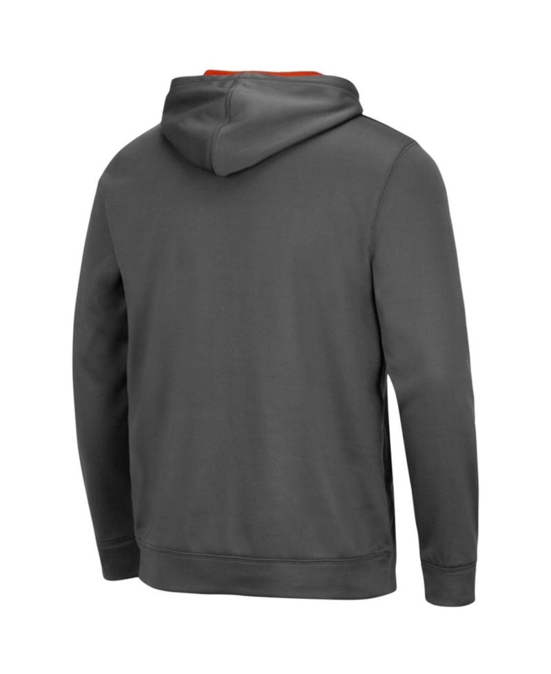 Men's Clemson Tigers Slash Stack 2.0 Pullover Hoodie