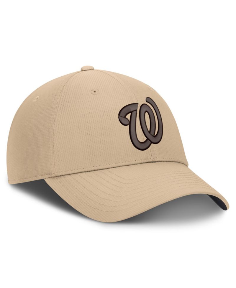 Men's Khaki Washington Nationals Desert Ripstop Club Adjustable Hat