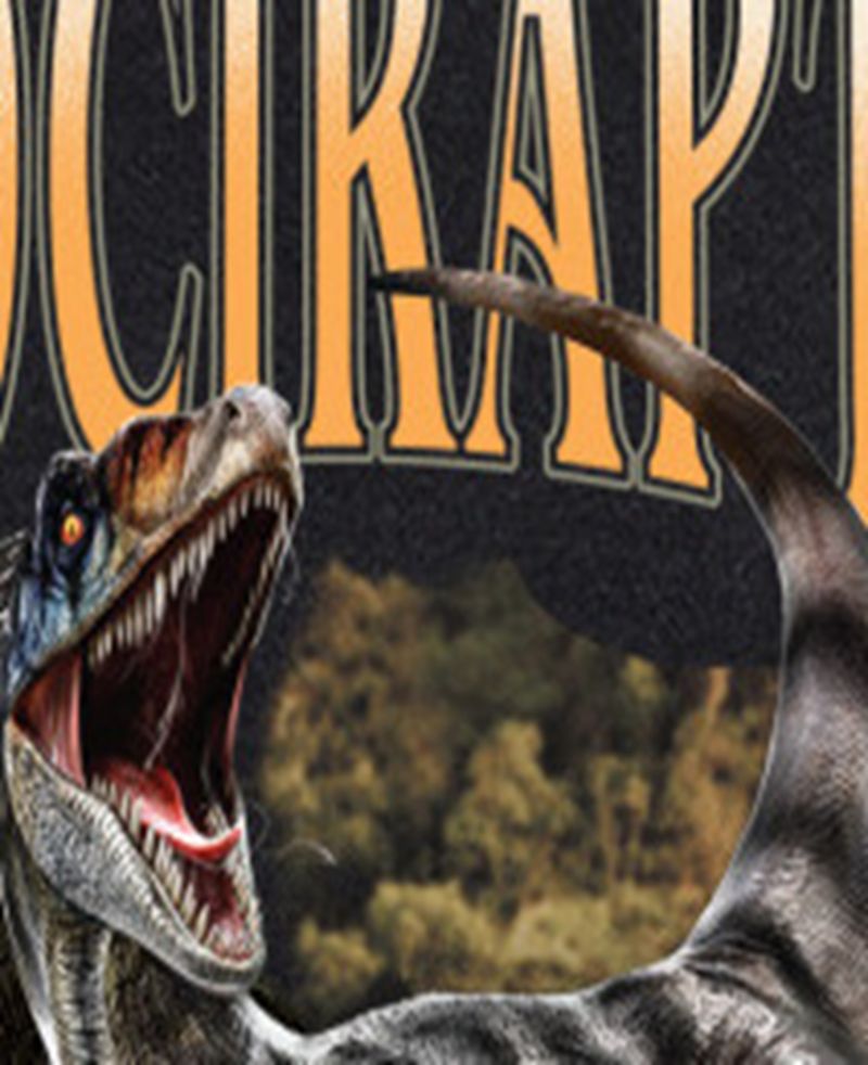 Men's Jurassic World Rebirth Velociraptor Graphic T-Shirt