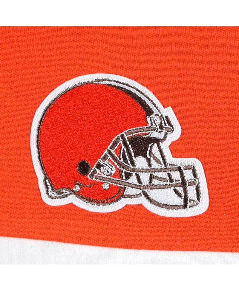Women's Brown Cleveland Browns Wicket Pullover Hoodie