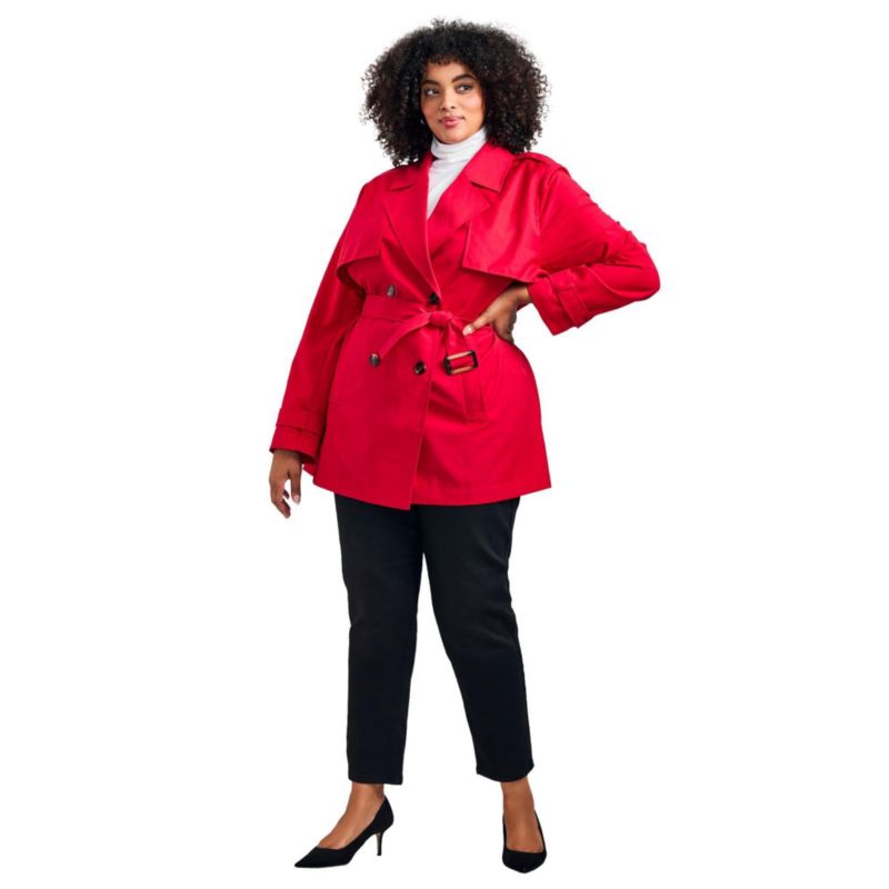 Women's Plus Size Tia Trench Jacket
