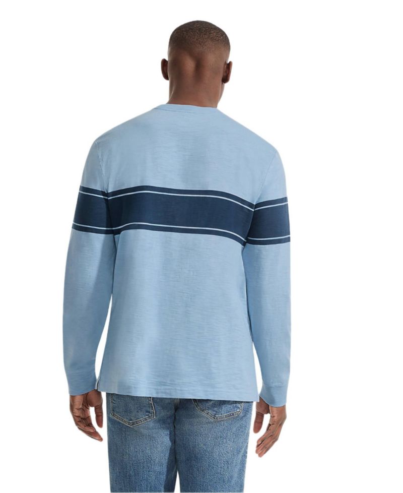 Men's Long Sleeve Slub Crew