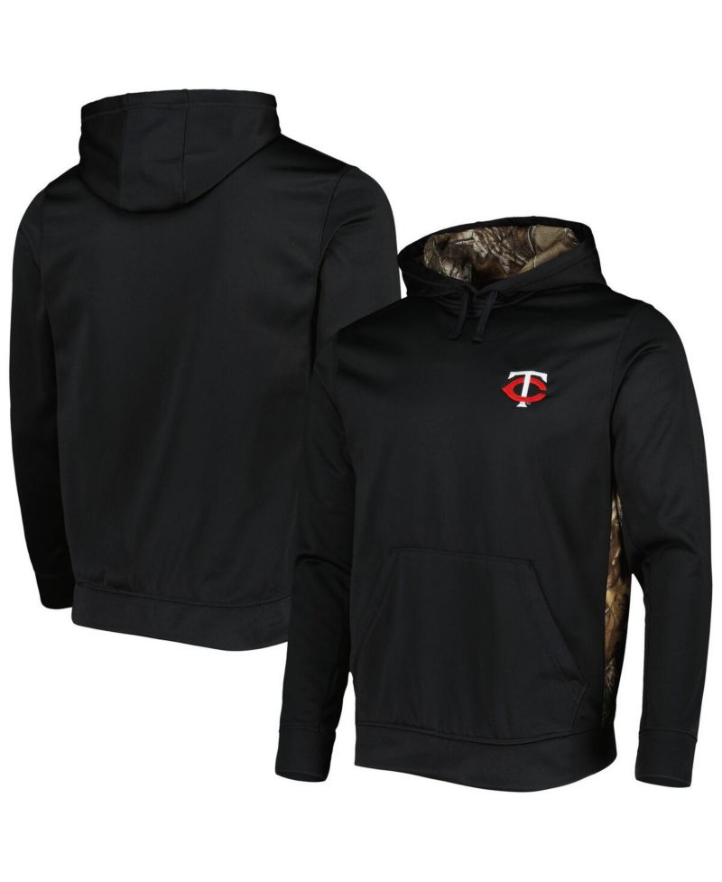 Men's Black, Camo Minnesota Twins Ranger Pullover Hoodie