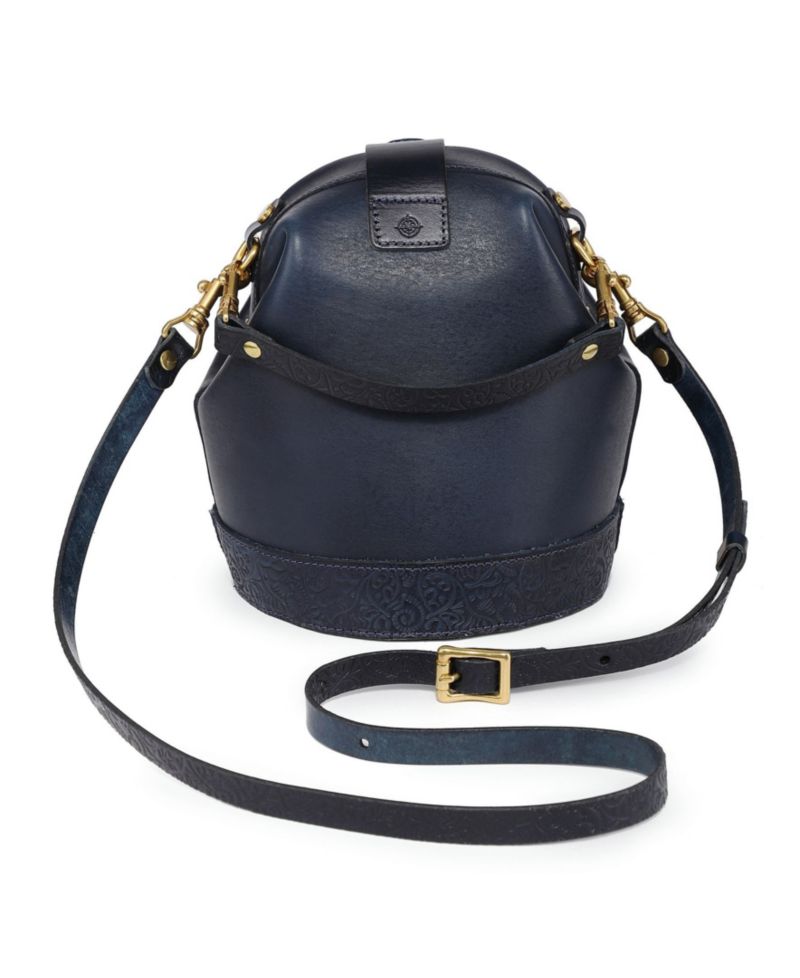 Doctor Mini Leather Bucket Crossbody Bag