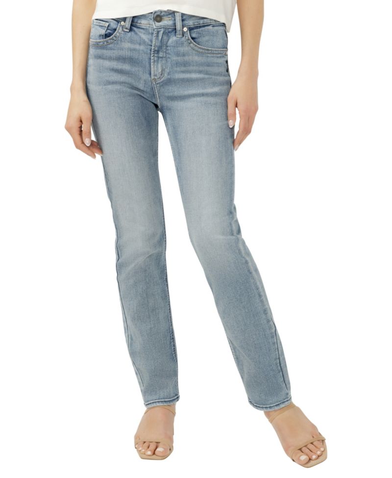 Women's Avery High-Rise Classic Straight Jeans