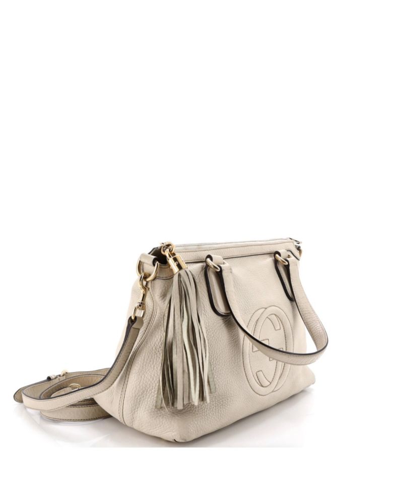 Small Soho Convertible Top Handle Bag Leather