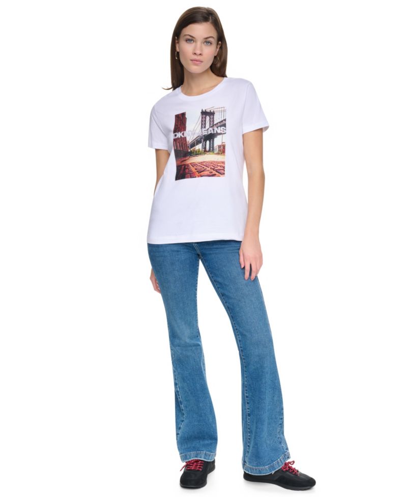 Petite Graphic Crewneck T-Shirt