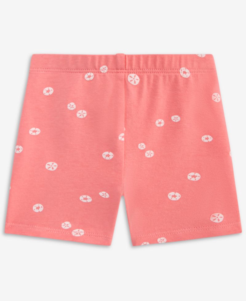 Baby Girls' Mix & Match Sand-Dollar Print Bike Shorts