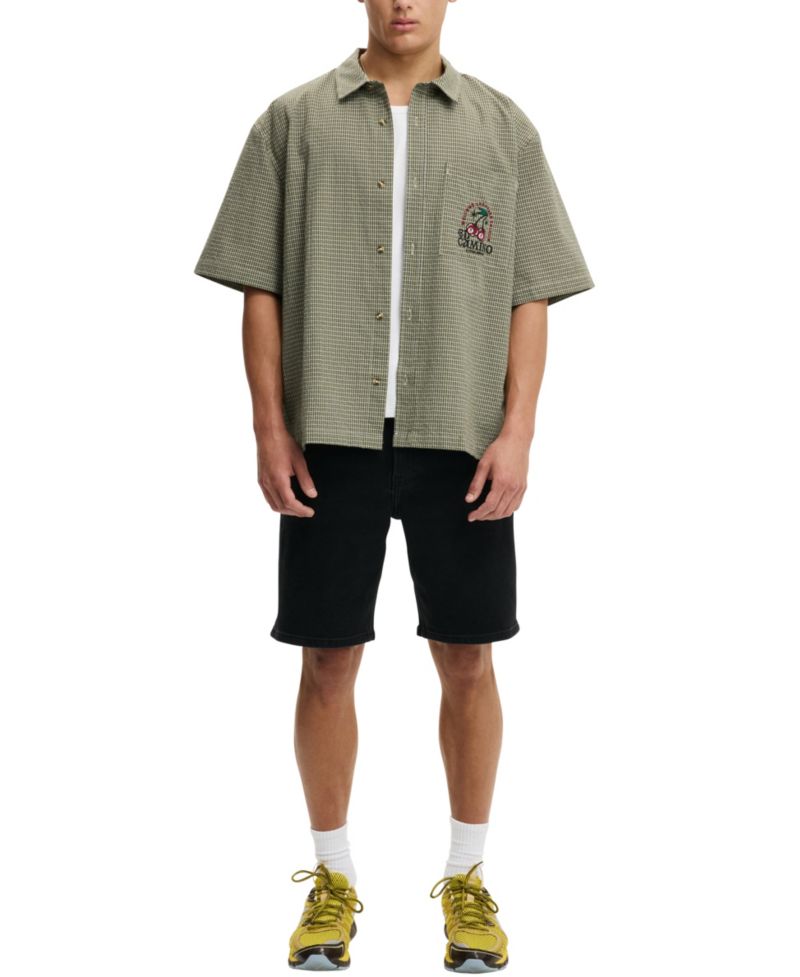 Men's 9" Loose Straight Denim Shorts