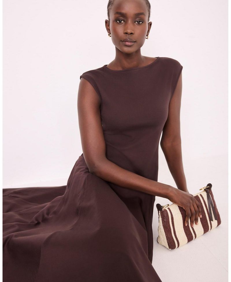 women's Sleeveless Midi Dress