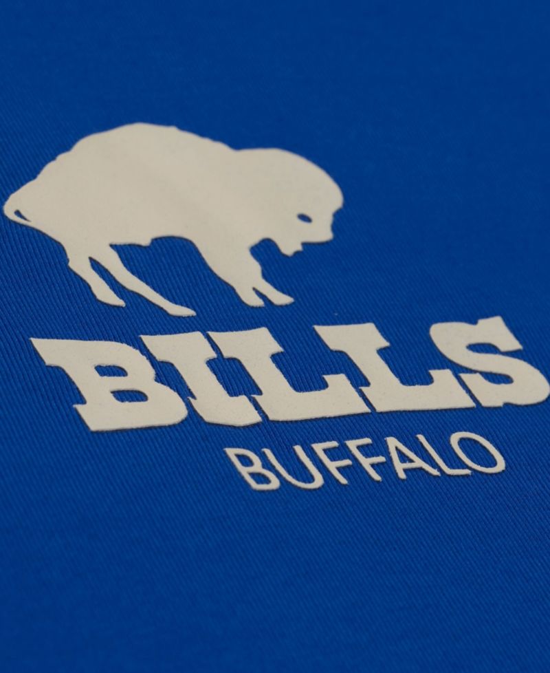 Men's Royal Buffalo Bills Core Essentials Micro Logo T-Shirt