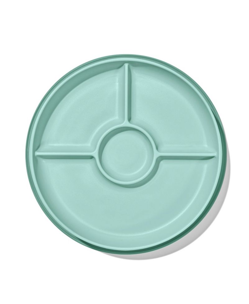 Tot Stick Stay Suction Divided Plate