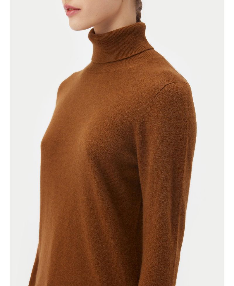Women's Essential Cashmere Turtle Neck Sweater