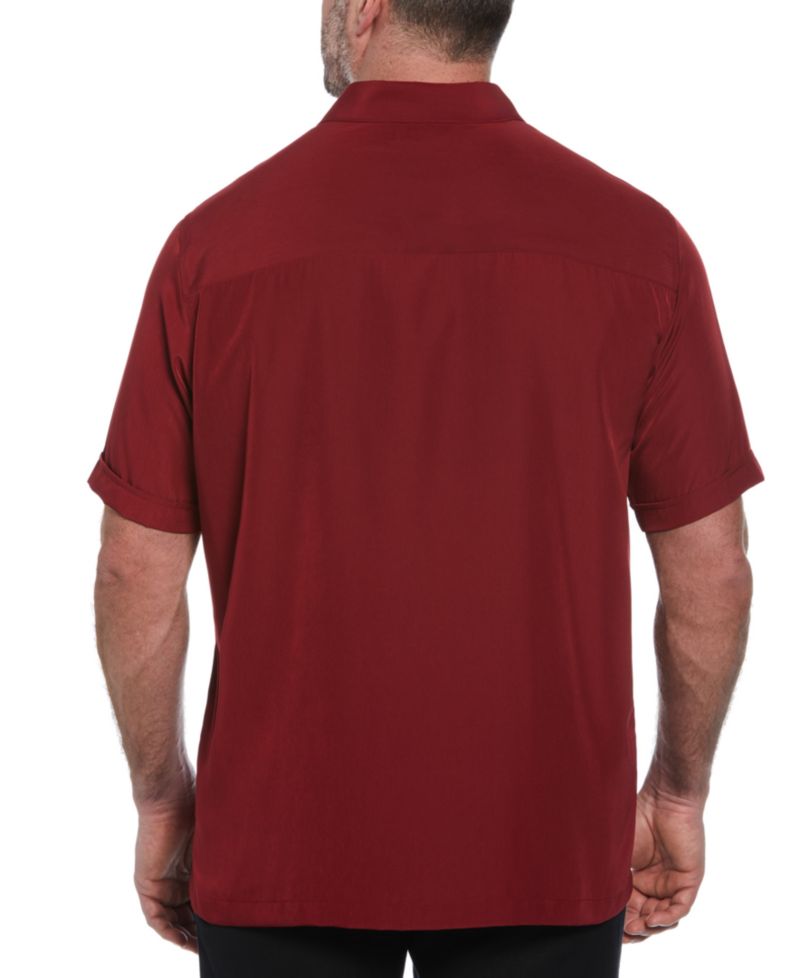 Men's Big & Tall Stripe Short Sleeve Shirt