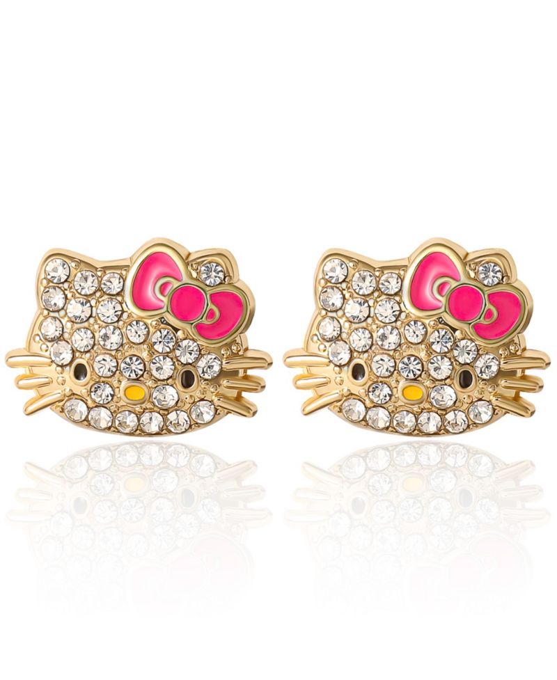 Sanrio Pave Crystal Stud Earring