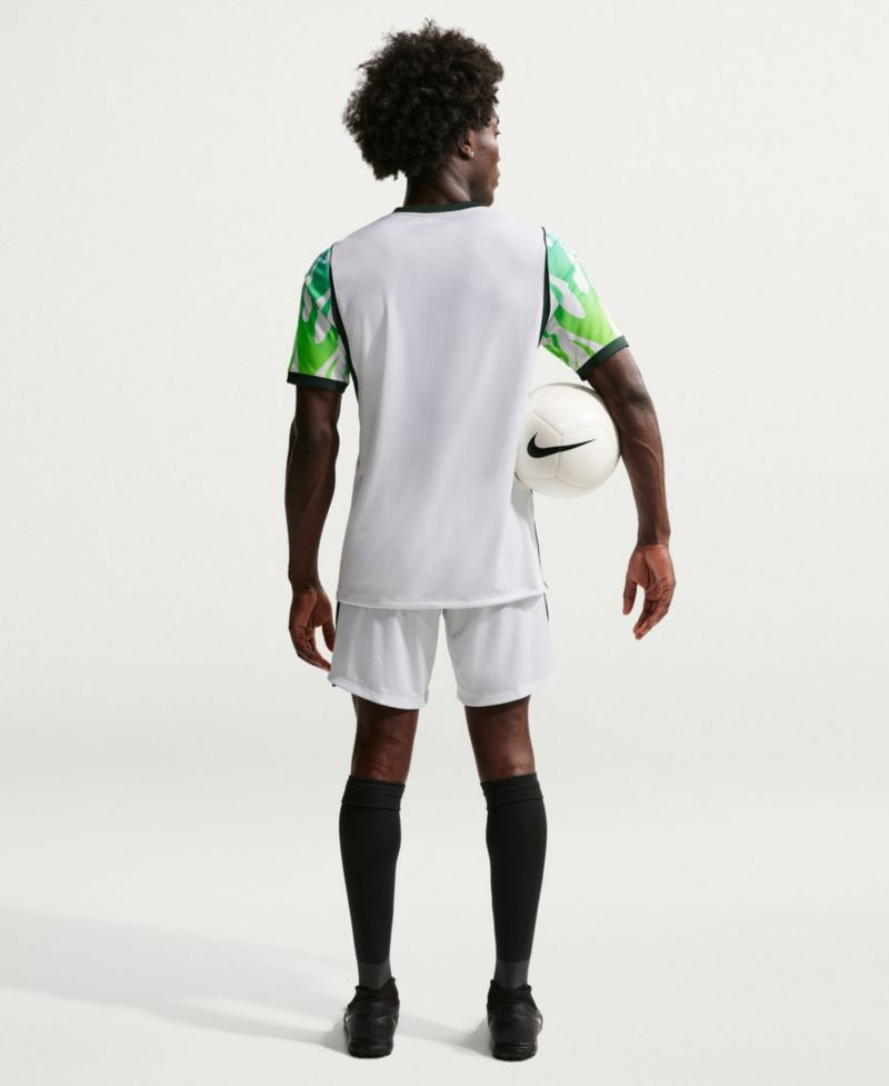 Men's White Nigeria National Team 2026 Away Stadium Replica Shorts