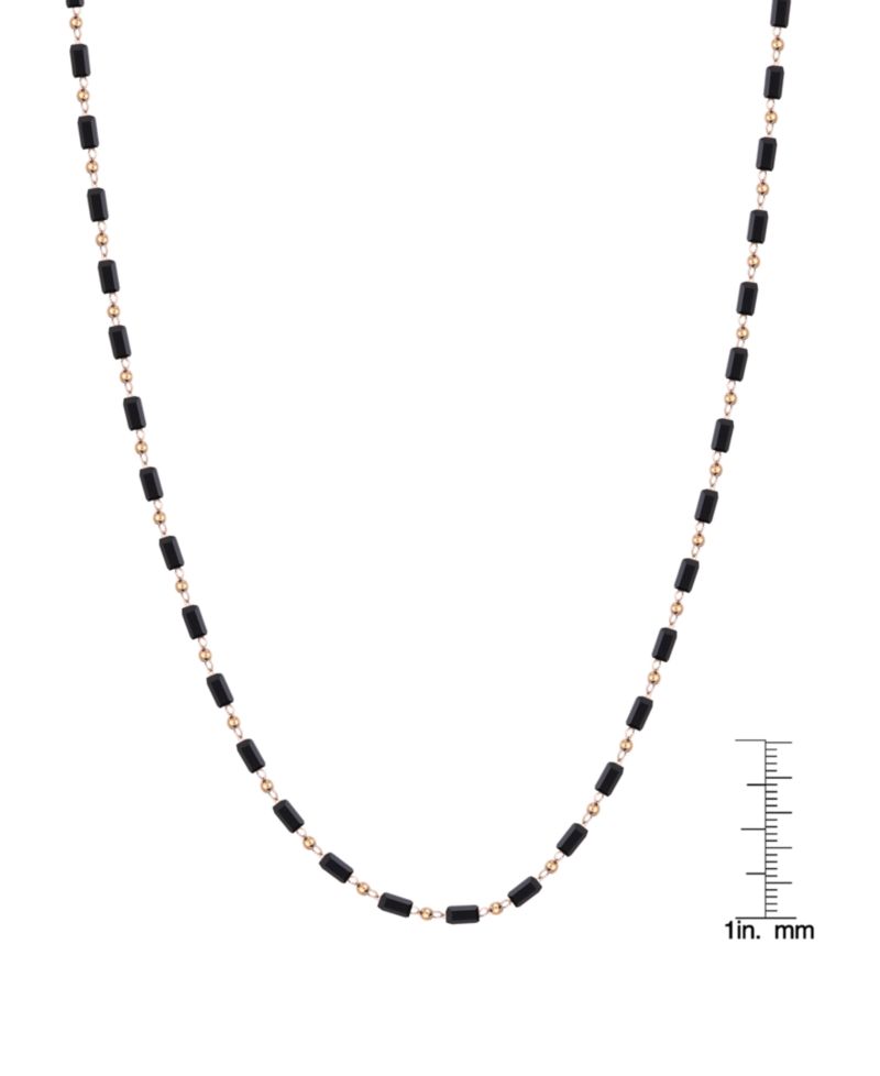 Gold-Plated Crystal Necklace