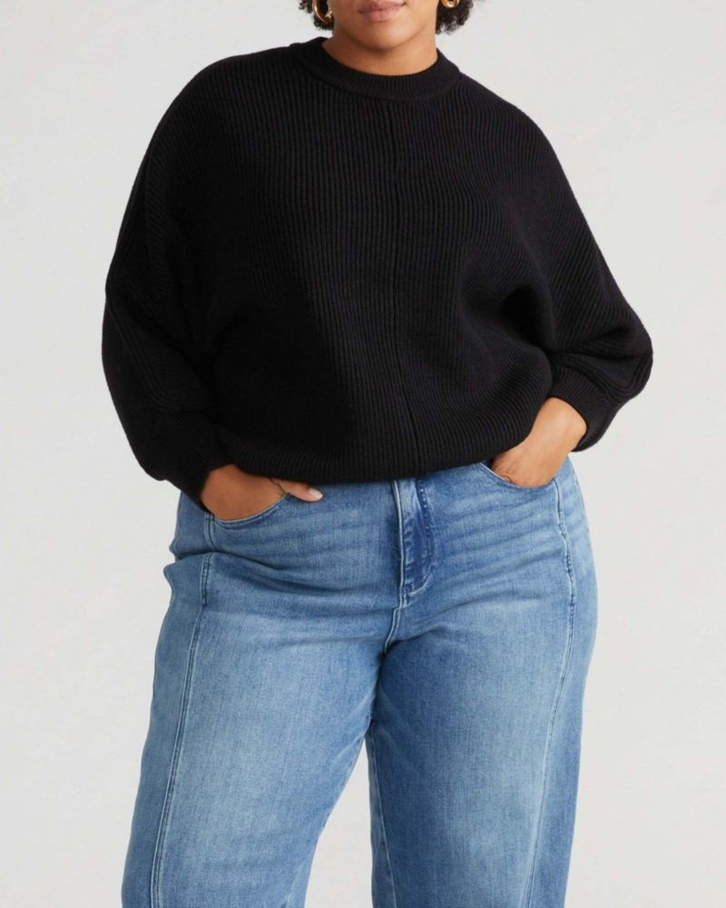 Plus Size Better-Than-Wool Dolman Sweater