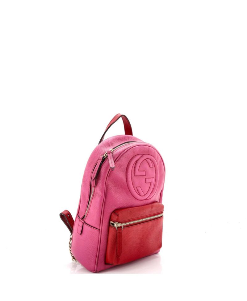 Soho Chain Backpack Leather