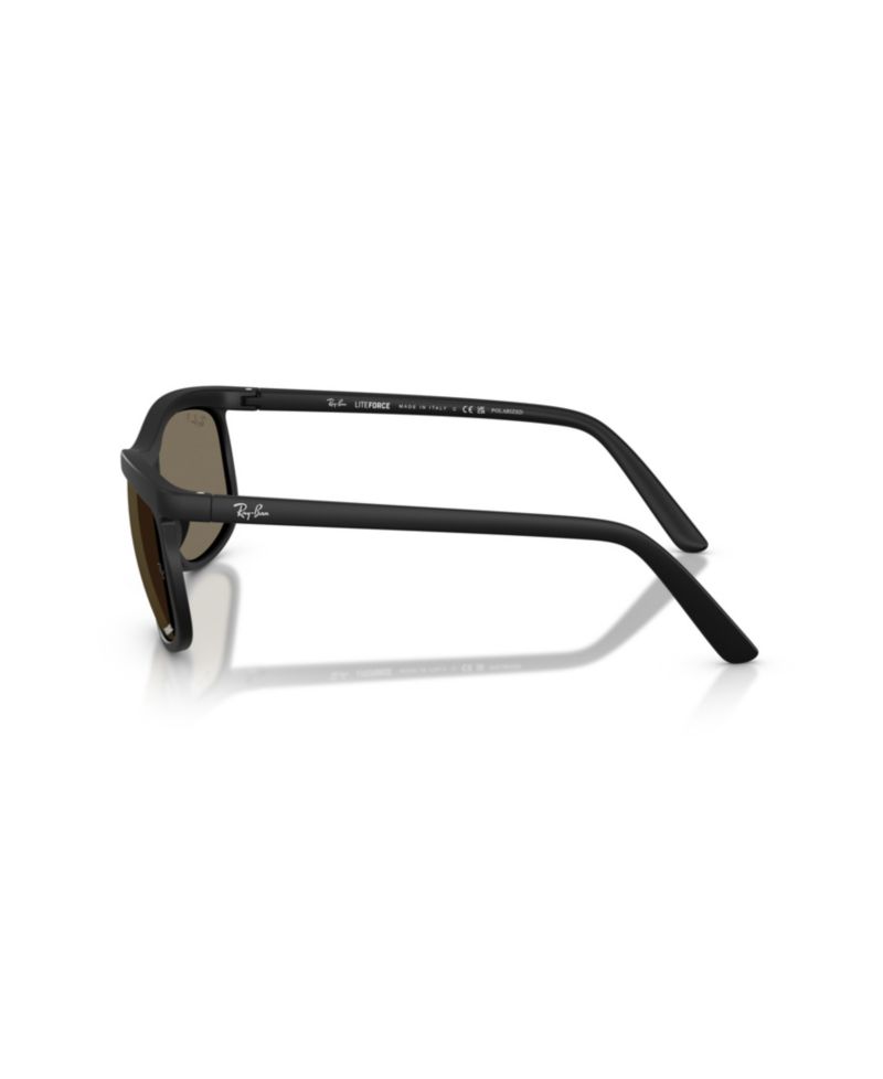 Unisex Polarized Lenses Lite Force Square Sunglasses, RB4452 RB4452CH
