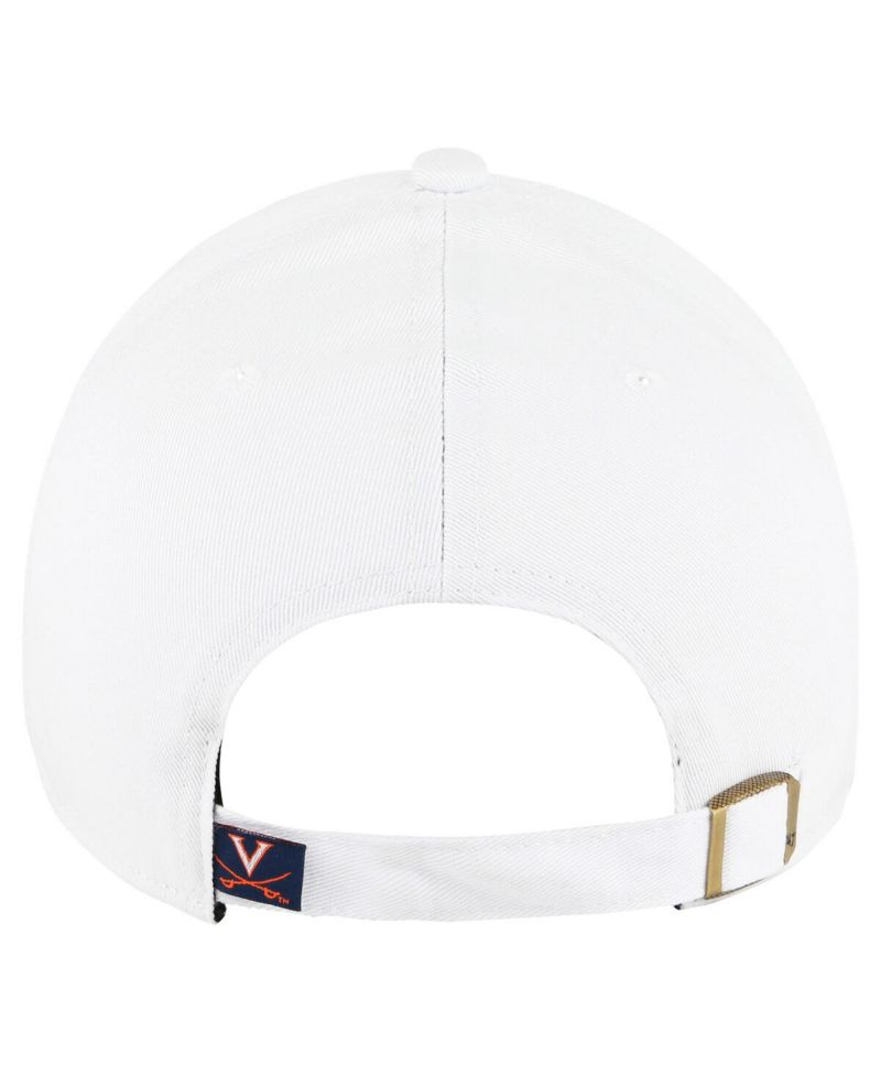 Women's White Virginia Cavaliers Pensacola Clean Up Adjustable Hat