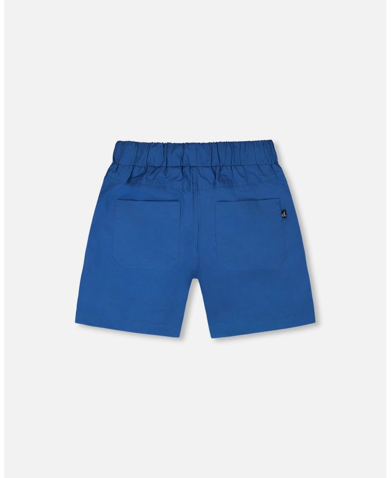 Toddler Boys Parachute Shorts with Patch Pockets