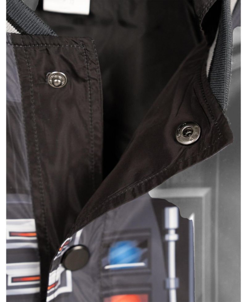 Darth Vader Boys' Cosplay Hooded Bomber Jacket