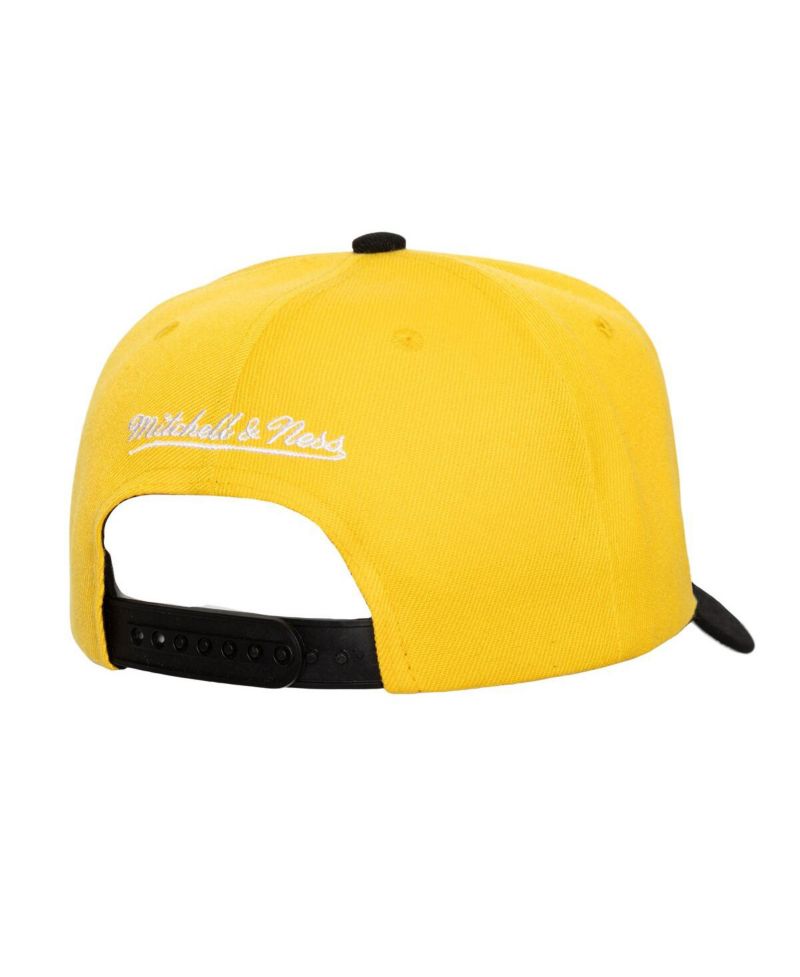 Men's Gold/Black Boston Bruins Under Arch Two-Tone Pro Crown Snapback Hat