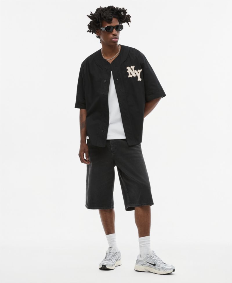 Men's Oversized NY Baseball Top