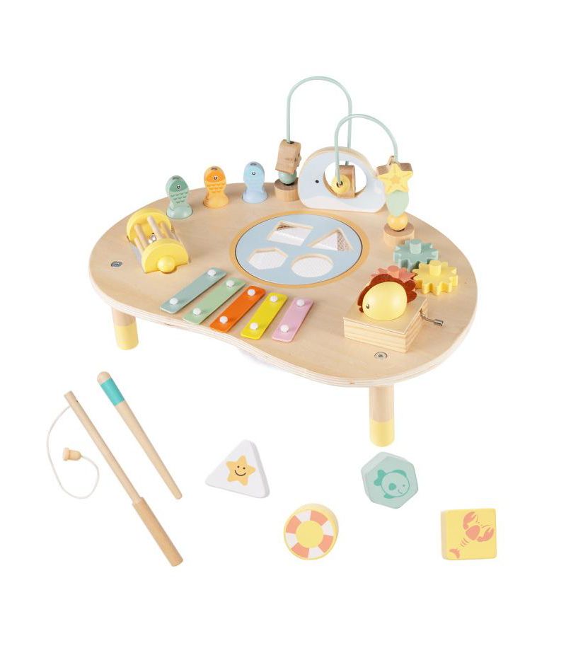 Toddler 7-in-1 Activity Table Montessori Sensory Play