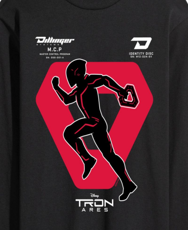 Men's TRON: Ares Runner Long-Sleeve Graphic T-Shirt