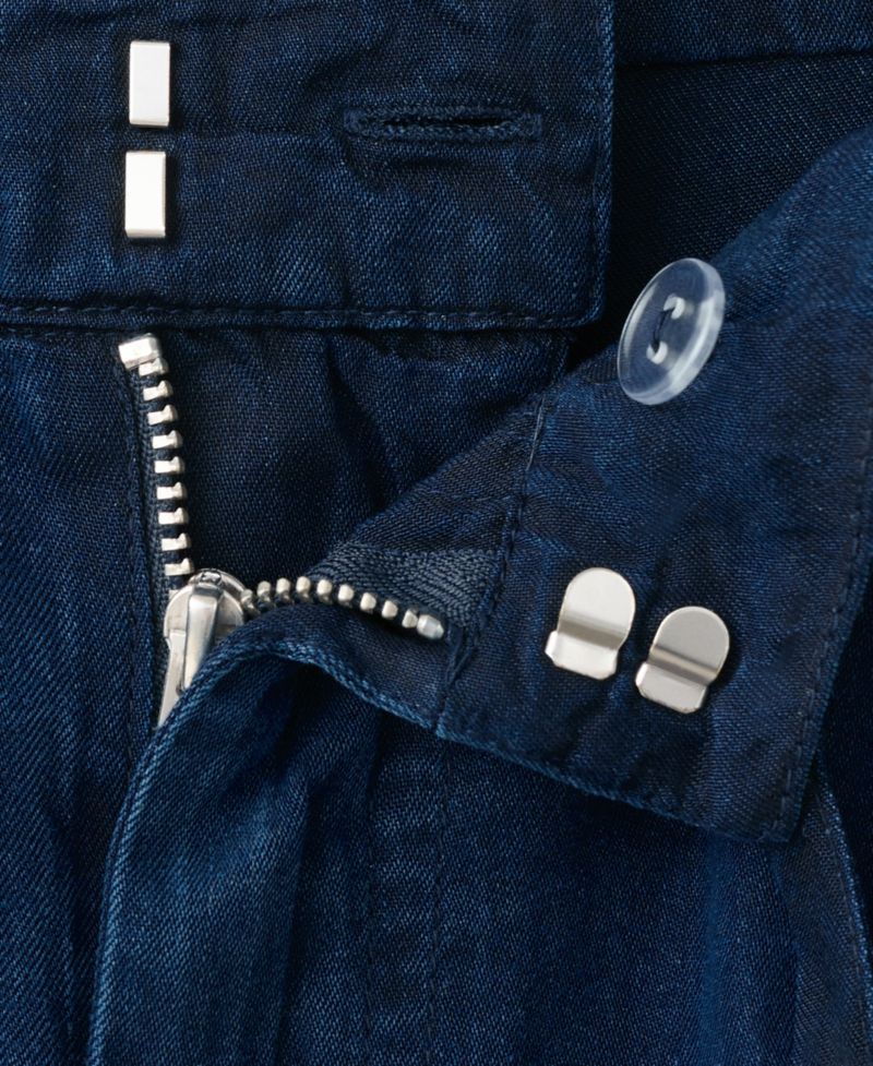 Women's Bow And Belt Denim Jeans