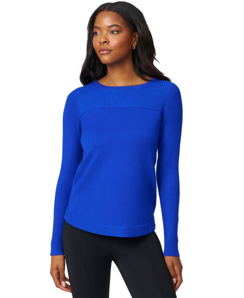 Women's Boat Neck Long-Sleeve Sweater