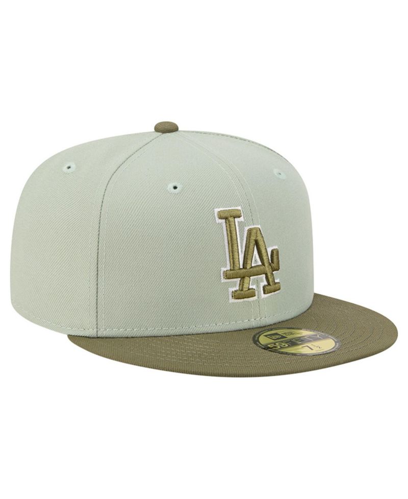 Men's Green/Olive Los Angeles Dodgers Color Pack 59FIFTY Fitted Hat