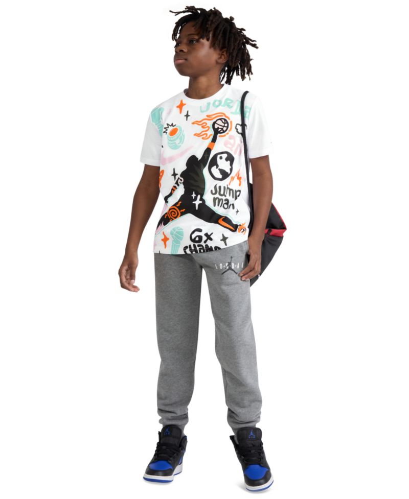 Boys' 8-20 Air Jordan World Tour Short-Sleeve T-Shirt