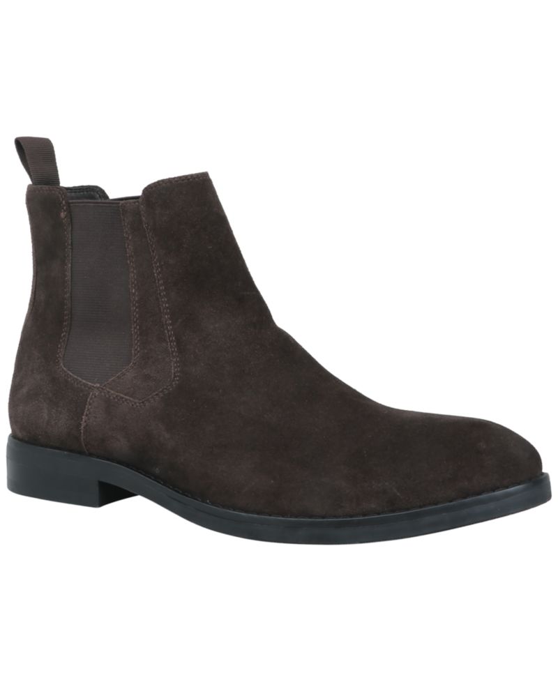 Men's Genuine Suede Chelsea Boots