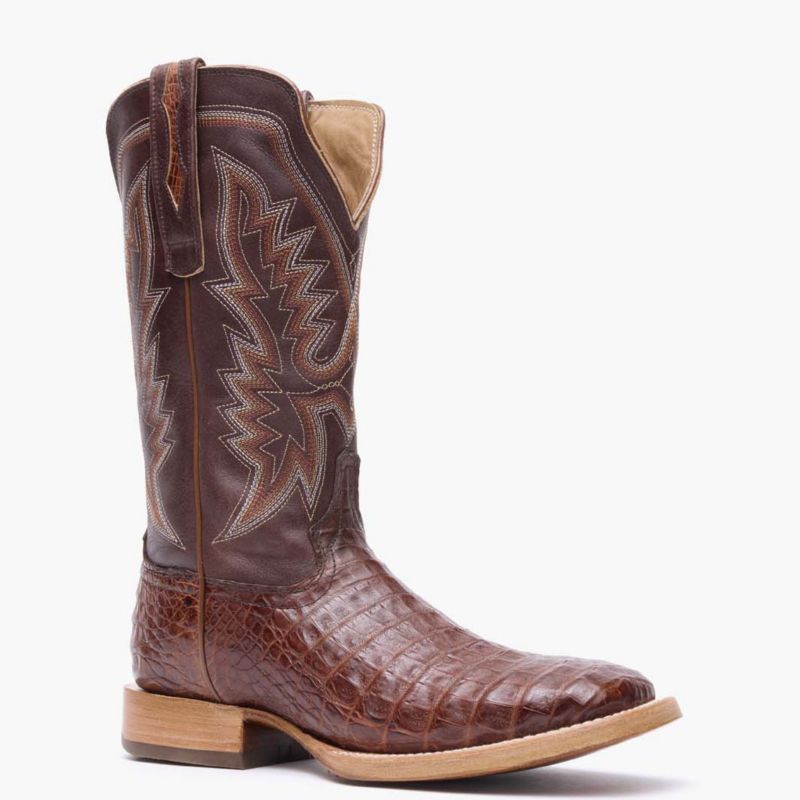 Men's PRCA Collection Caiman Belly Western Boot