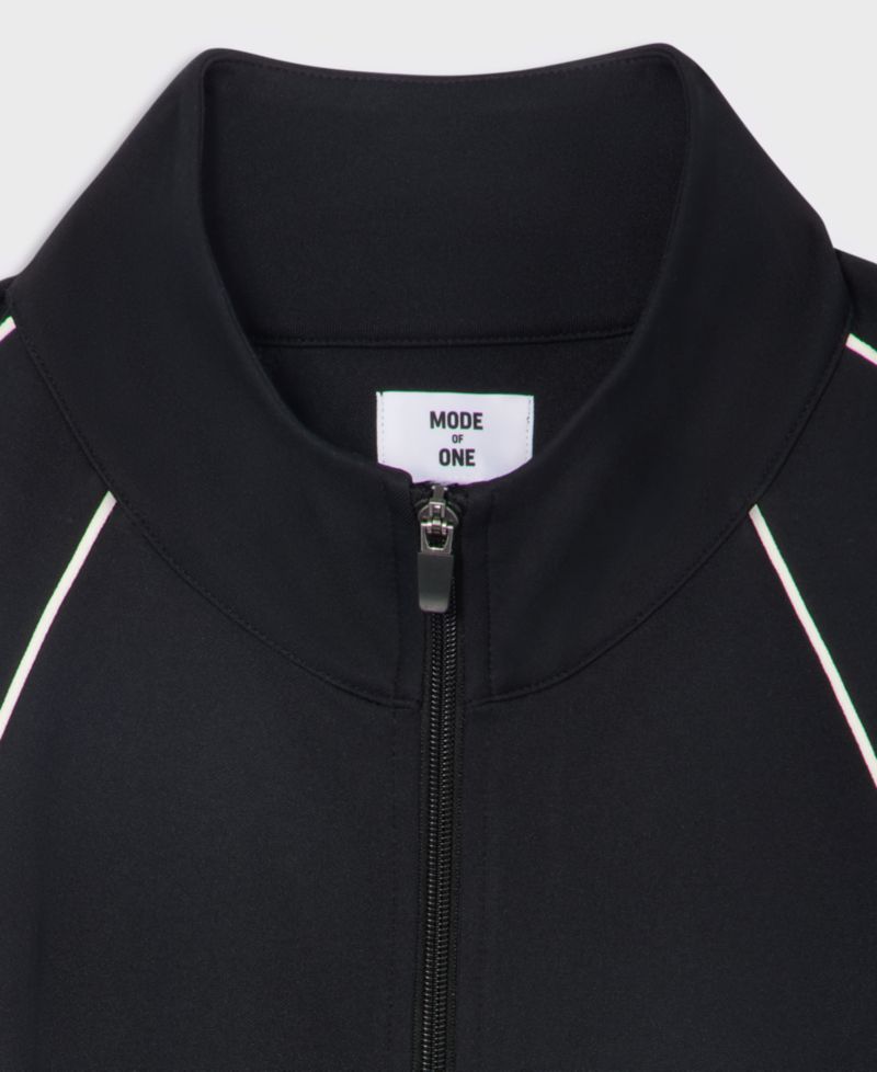 Men's Louis Relaxed Piping-Trim Track Jacket
