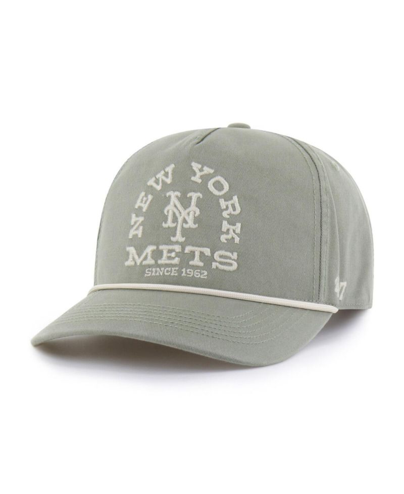 Men's Olive New York Mets Canyon Ranchero Hitch Adjustable Hat
