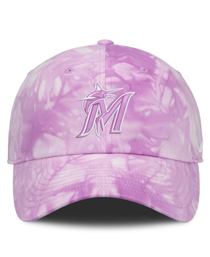 Women's Light Pink Miami Marlins Mother’s Day Club Adjustable Hat