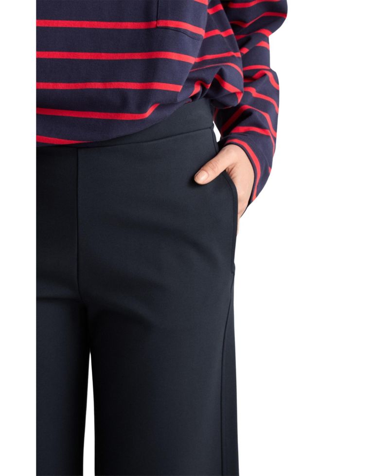 Women's Lottie Wide-Leg Cropped Pull-On Pants