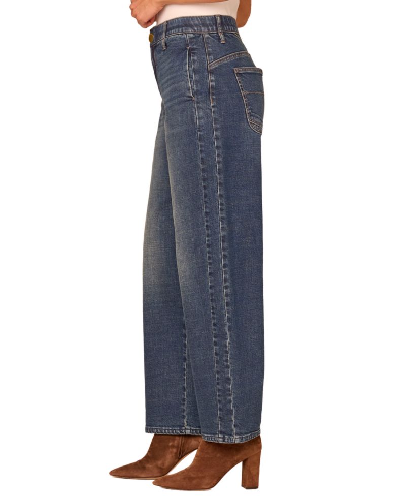 Women's AbSolution High-Rise Barrel-Leg Jeans