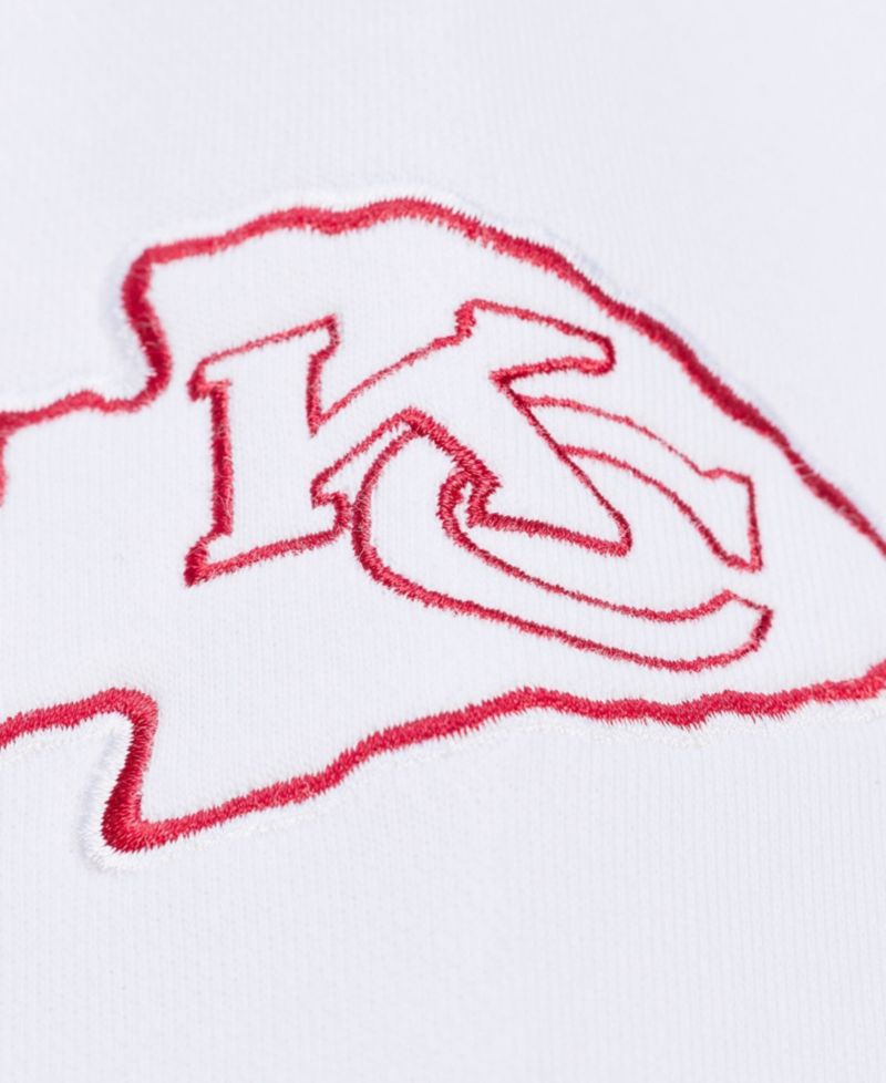 Men's White Kansas City Chiefs Arctic Fleece Sweatshirt
