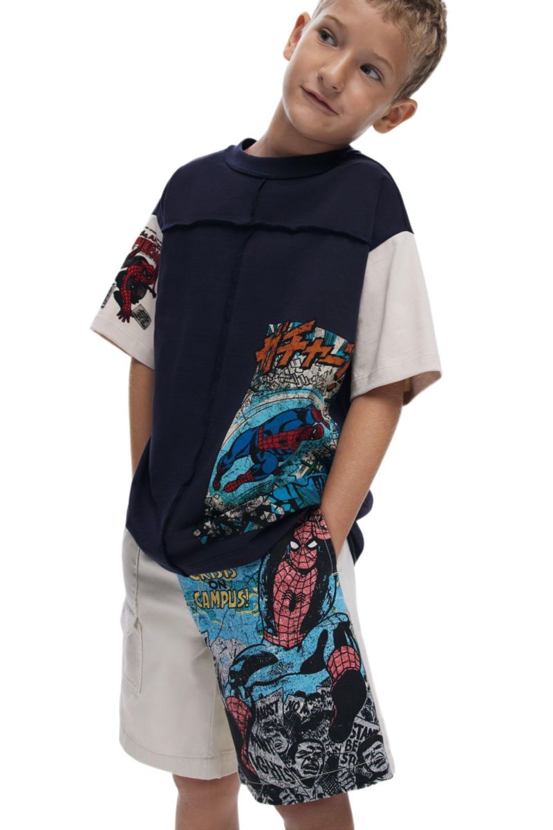 Boys's Spiderman Comic T-Shirt