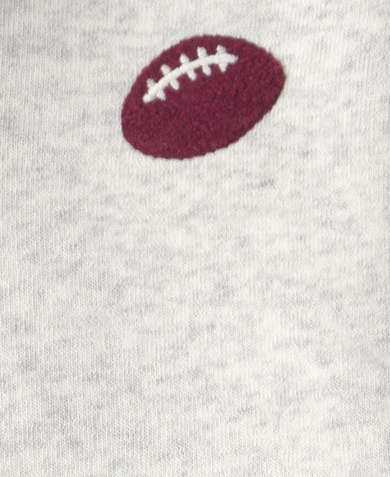 Baby Boys' Football Fleece Polo Top & Pant, 2-Piece Set